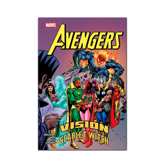 Comic  - Avengers: Scarlet Witch & Vision - Tomo 1 - Panini Mexico