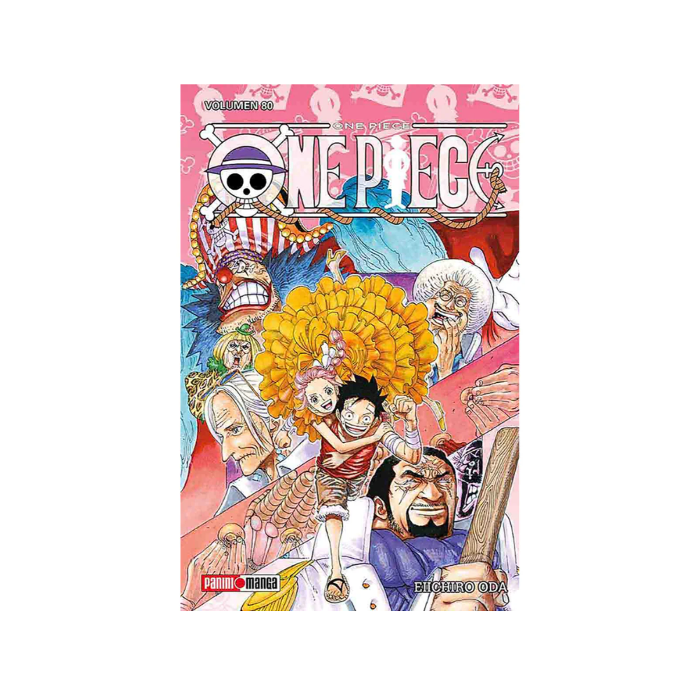 Manga - One Piece - Tomo 80 - Panini Mexico
