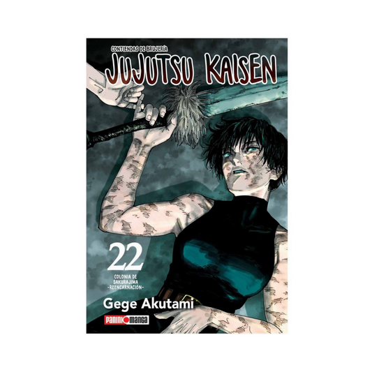 Manga - Jujutsu Kaisen  - Tomo 22 - Panini Mexico