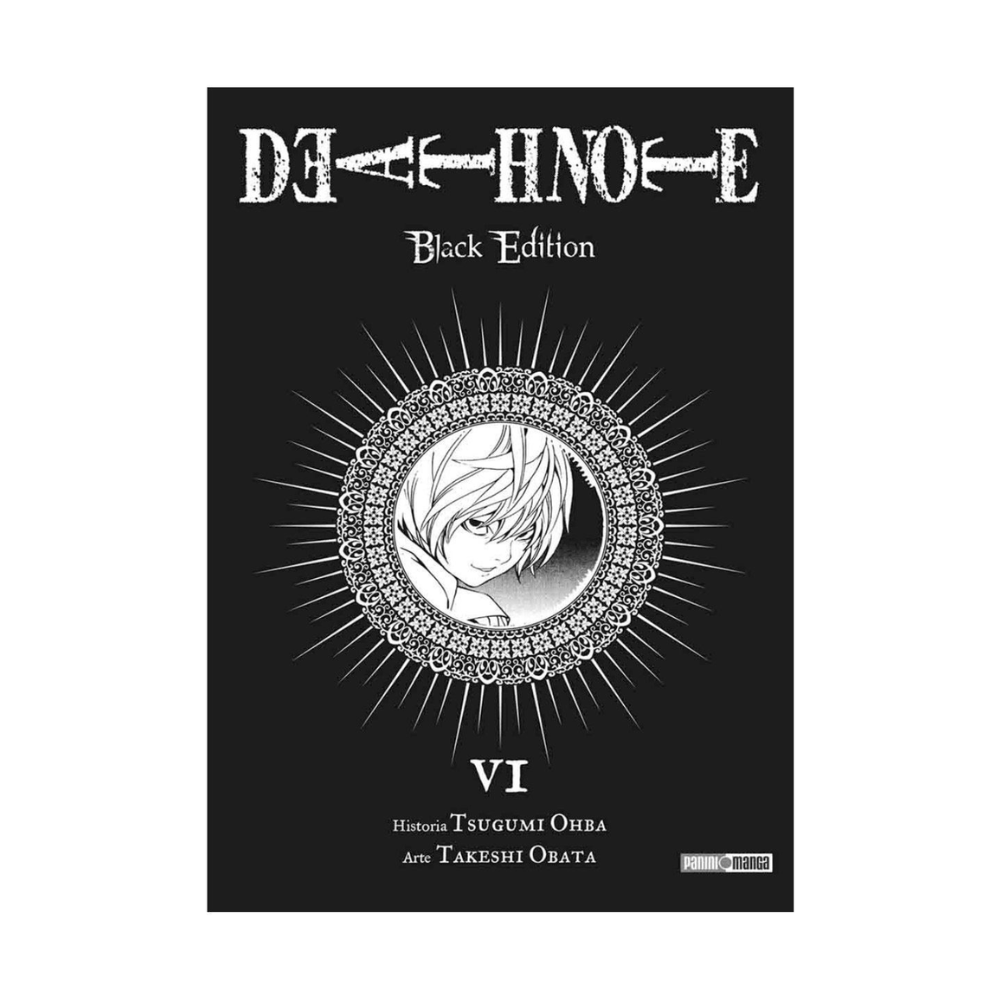 Manga - Death Note Black Edition - Tomo 6 - Panini Mexico