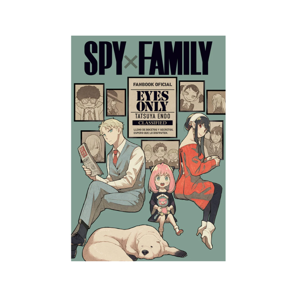 Libro - Spy X Family Fanbook - Eyes Only - Panini Mexico
