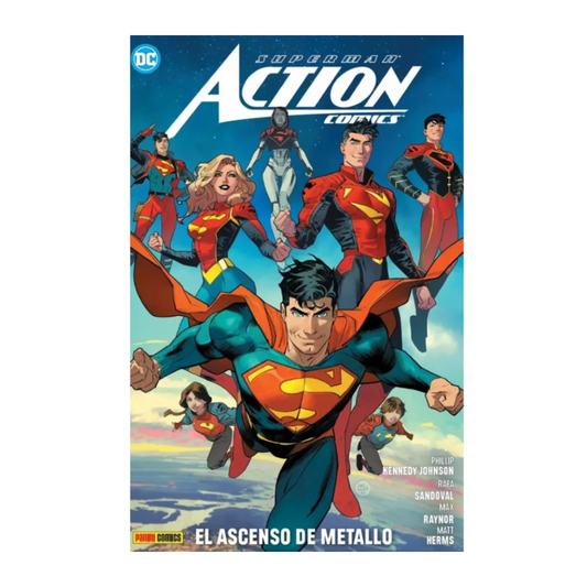 Comic  - Action Comics: Superman el ascenso de metallo - Tomo 1 - Panini Mexico