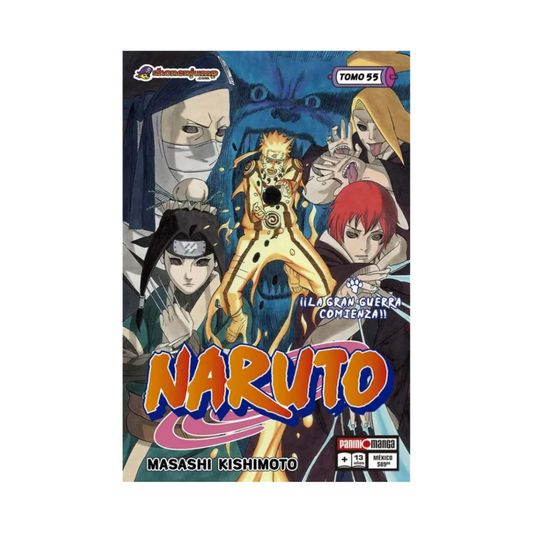 Manga - Naruto - Tomo 55 - Panini Mexico