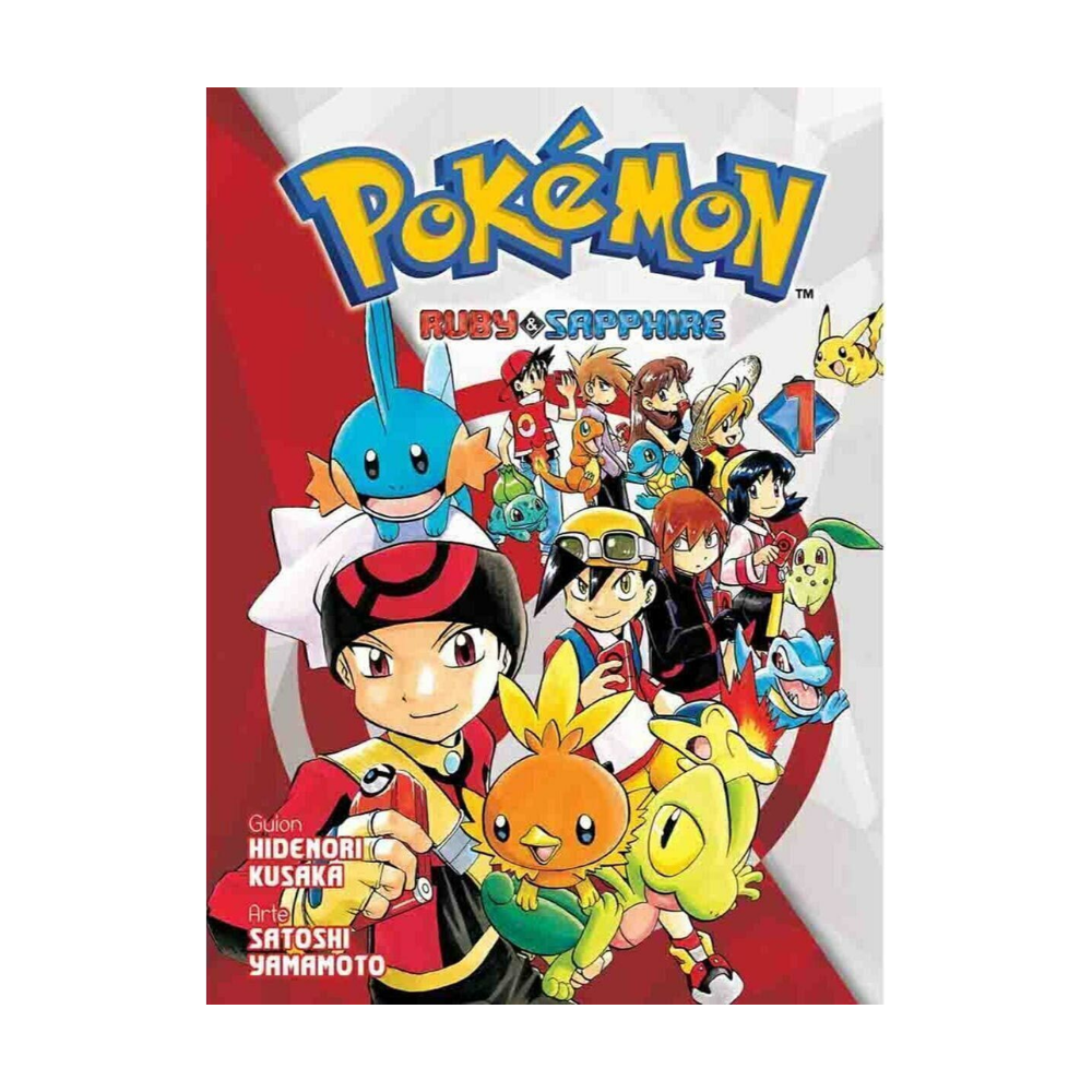 Manga - Pokemon Ruby & Sapphire - Tomo 1 - Panini Argentina