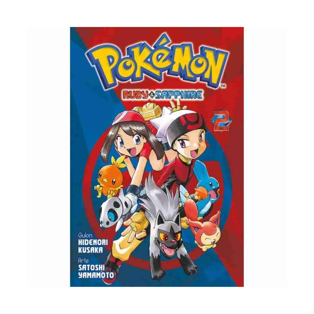 Manga - Pokemon Ruby & Sapphire - Tomo 2 - Panini Argentina