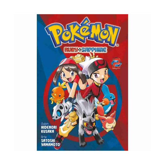Manga - Pokemon Ruby & Sapphire - Tomo 2 - Panini Argentina