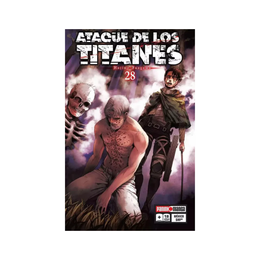 Manga - Ataque De Los Titanes - Tomo 28 - Panini Mexico