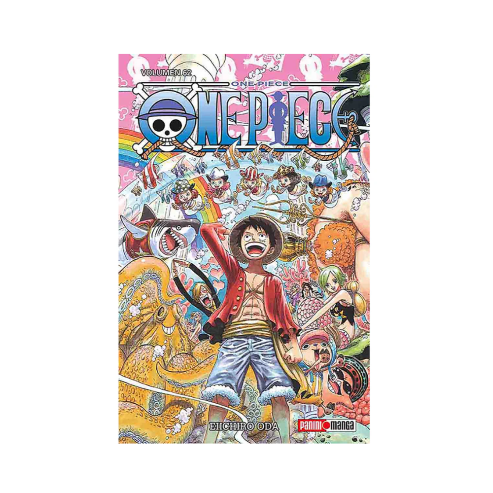 Manga - One Piece - Tomo 62 - Panini Mexico