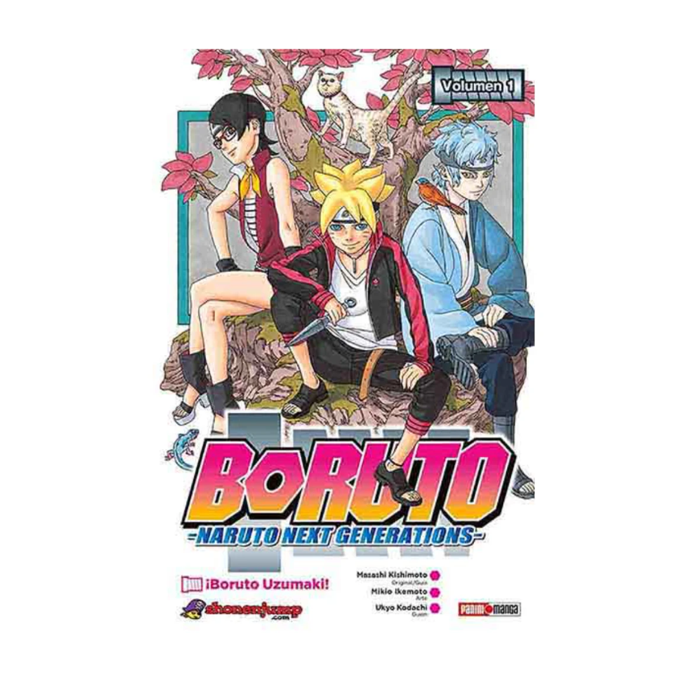 Manga - Boruto - Tomo 1 - Panini Mexico