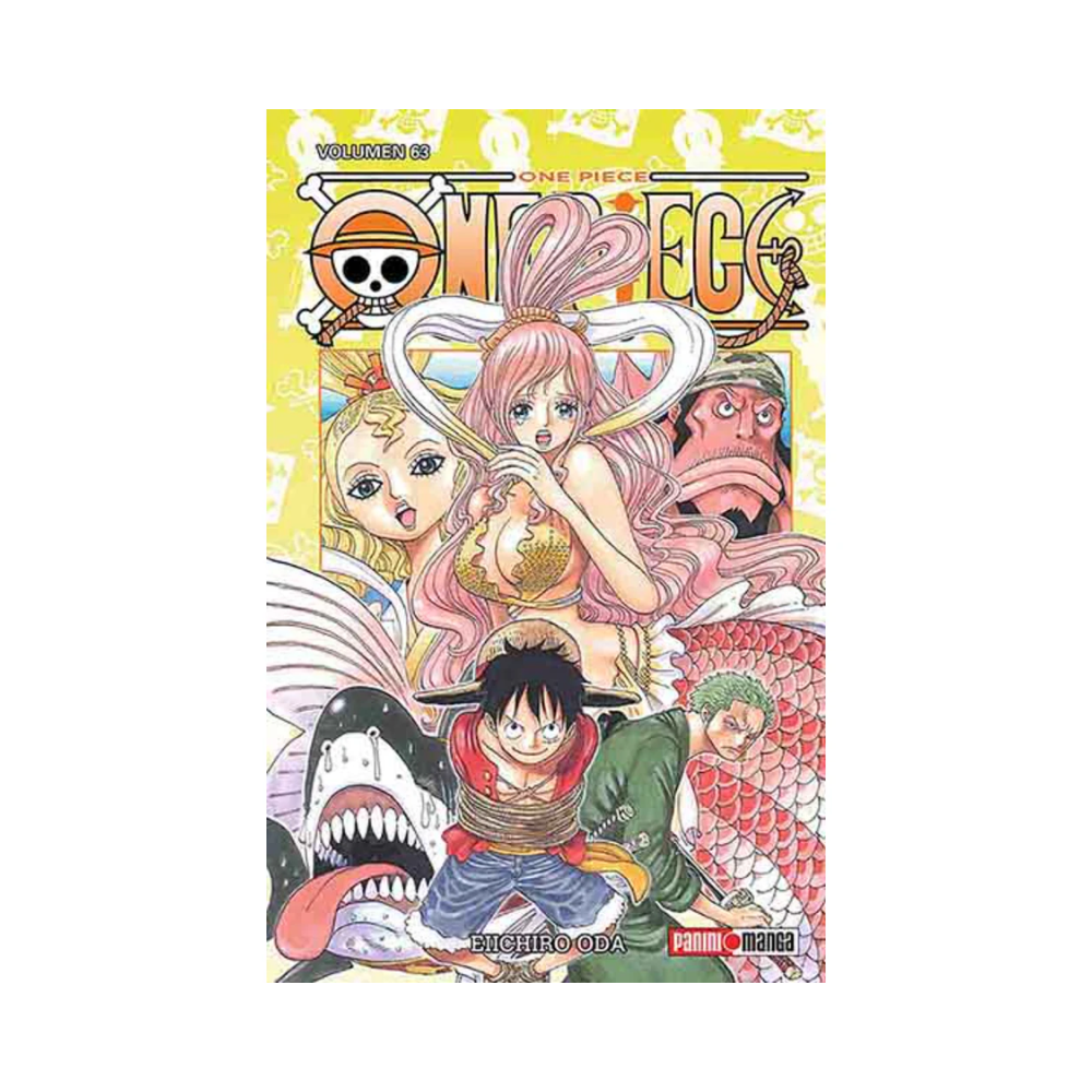 Manga - One Piece - Tomo 63 - Panini Mexico