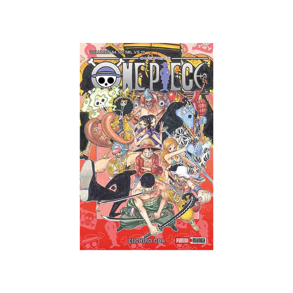 Manga - One Piece - Tomo 64 - Panini Mexico