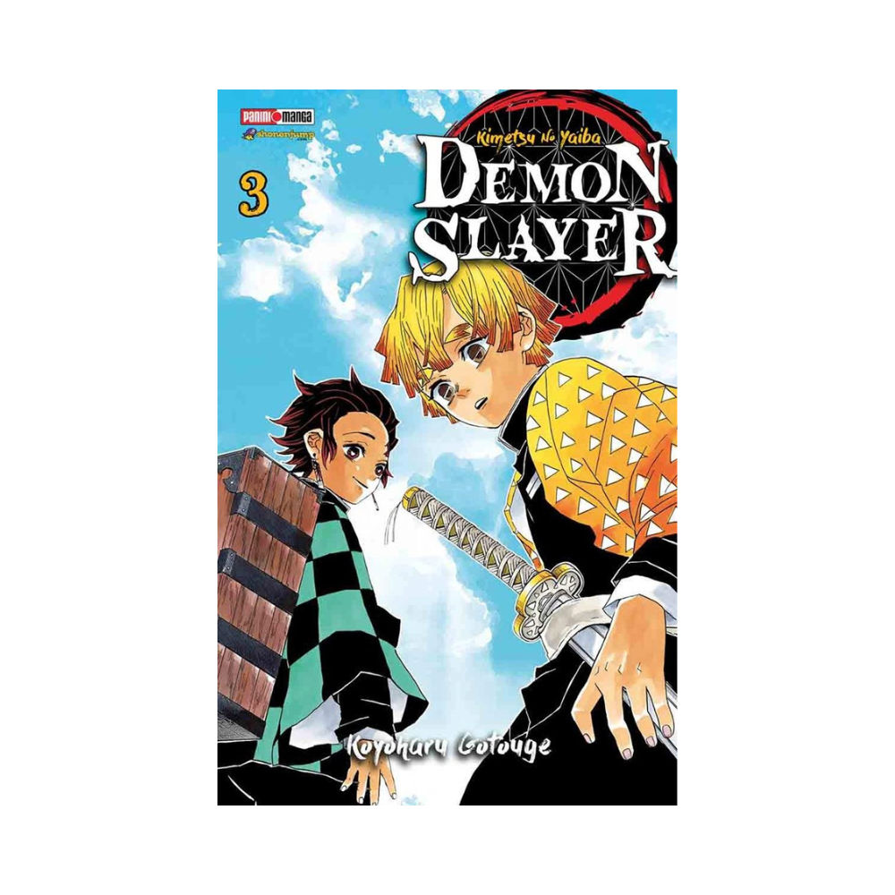 Manga - Demon Slayer (Kimetsu no Yaiba) - Tomo 3 - Panini Mexico