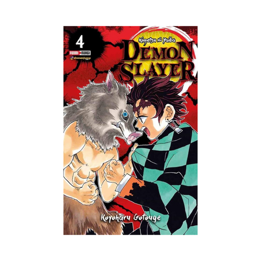 Manga - Demon Slayer (Kimetsu no Yaiba) - Tomo 4 - Panini Mexico