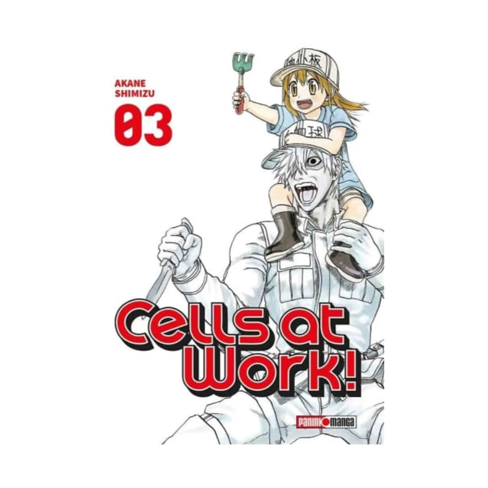 Manga - Cells At Work - Tomo 03 - Panini Mexico