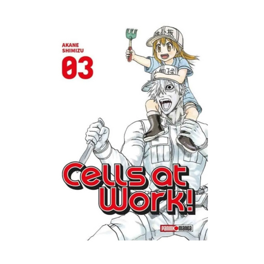 Manga - Cells At Work - Tomo 03 - Panini Mexico