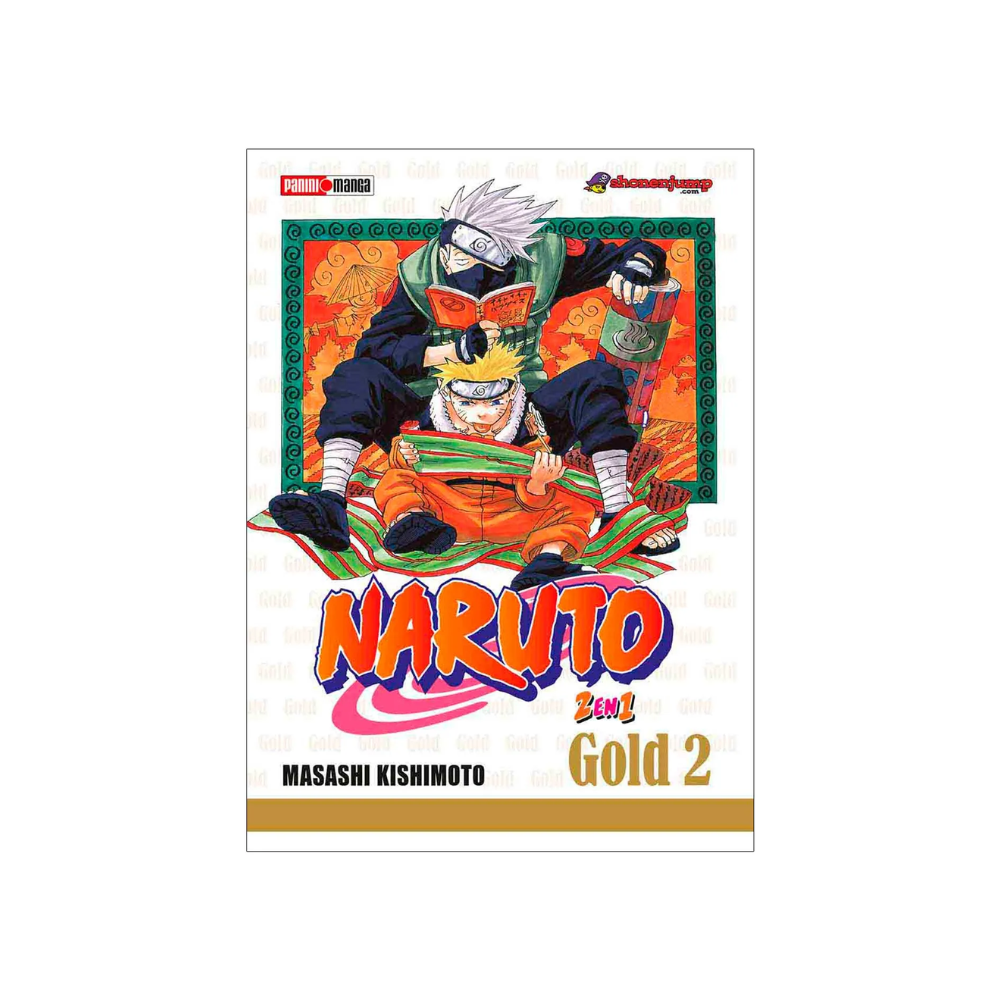 Manga - Naruto Gold Edition - Tomo 2 - Panini Mexico