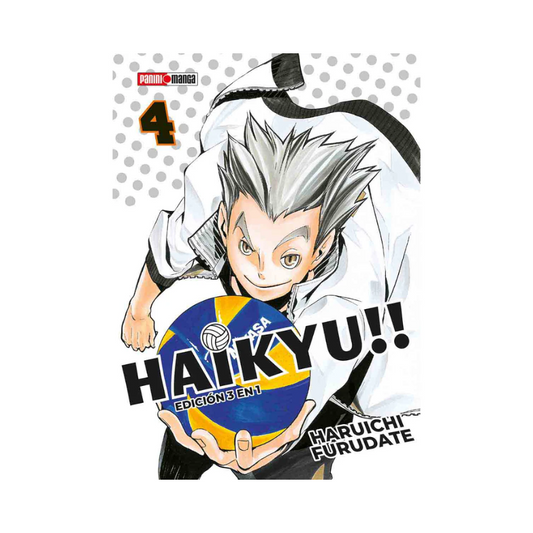 Manga - Haikyu!! (3 In 1) - Tomo 4 -  Panini Mexico