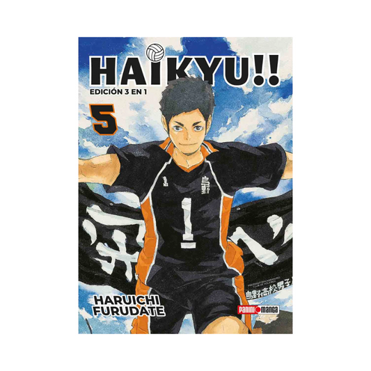 Manga - Haikyu!! (3 In 1) - Tomo 5 - Panini Mexico