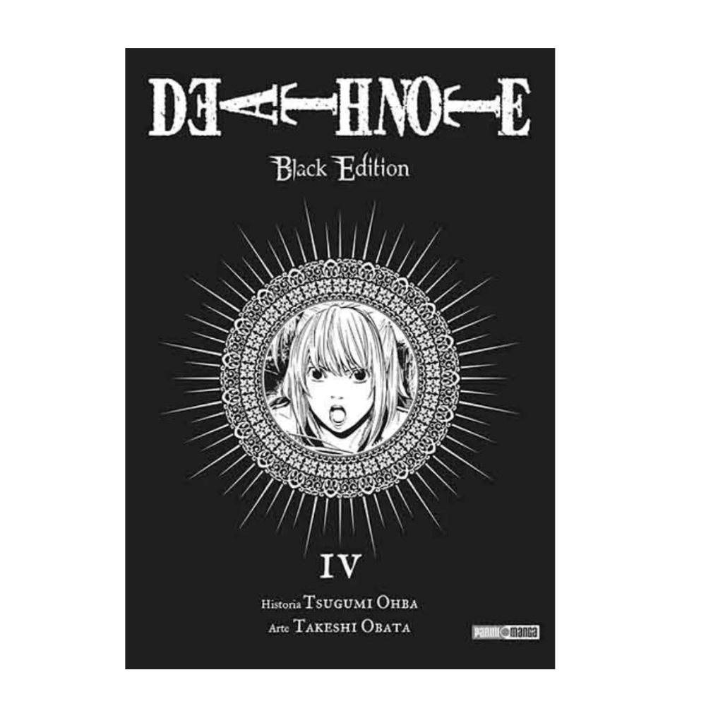 Manga - Death Note Black Edition - Tomo 4 - Panini Mexico