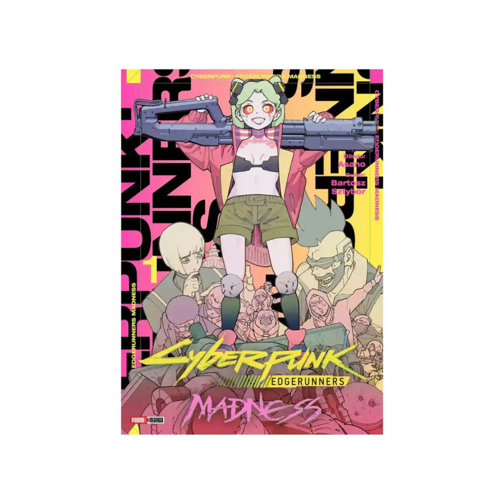 Comic - Cyber Punk - Edge Runners Madness - Panini Mexico