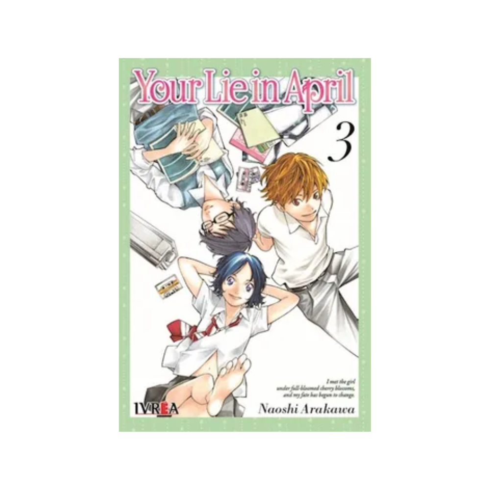 Manga - Your Lie In April - Tomo 3 - Ivrea