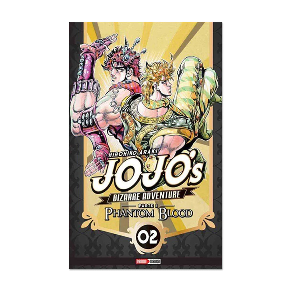 Manga - Jojo Bizarre Adventure Parte 1 Phantom Blood - Tomo 2 - Panini Mexico