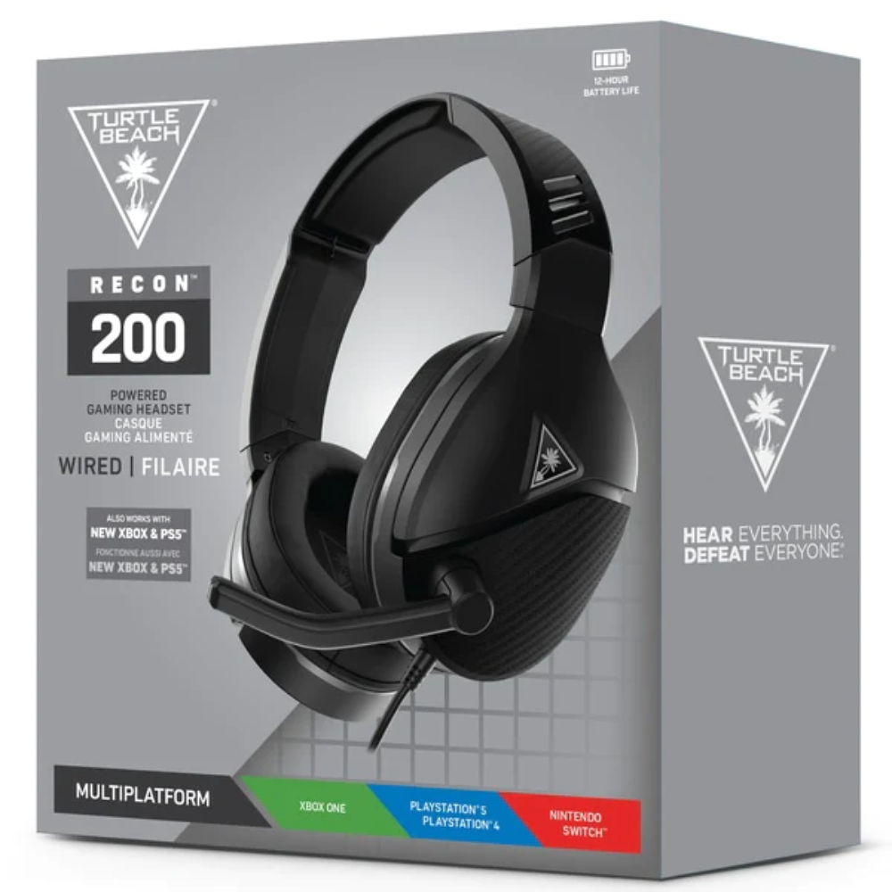 Accesorio - Audifonos - Earforce Recon 200 Negro - Turtle Beach
