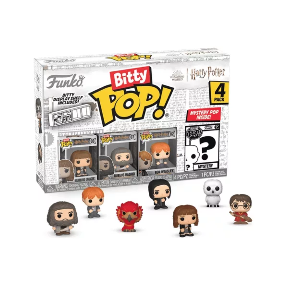 Funko - Bitty Pop - Harry Potter X4 Pack