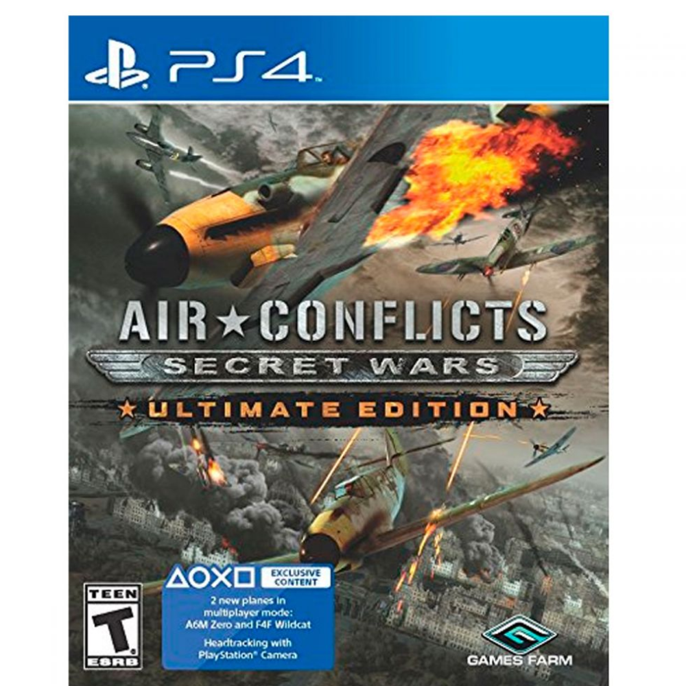 PS4 - Air Conflicts secret wars ultimate edition - Fisico - Usado