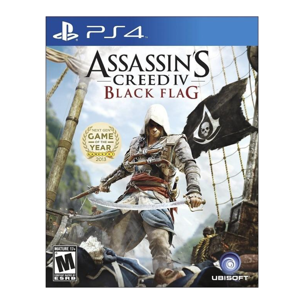 PS4 - Assassins Creed Iv Black Flag - Fisico - Usado