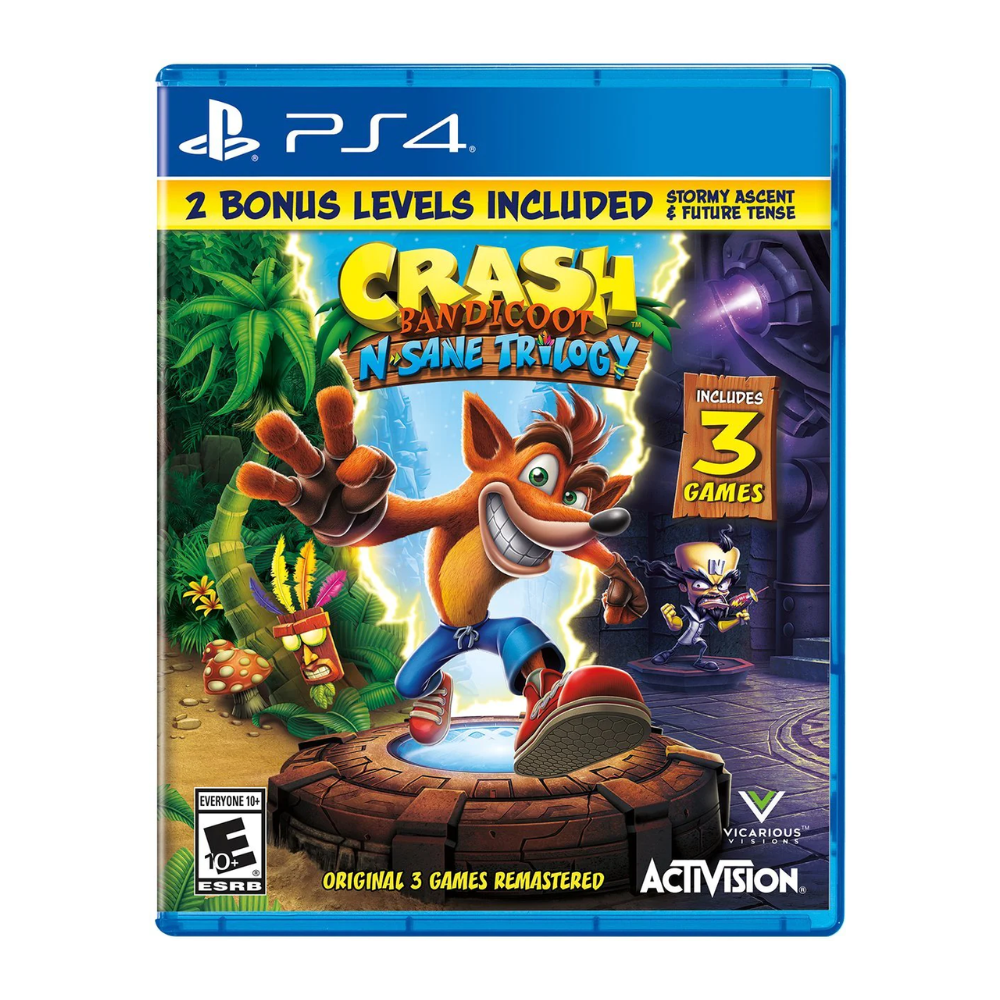 PS4 - Crash Bandicoot N-Sane Trilogy - Fisico - Usado
