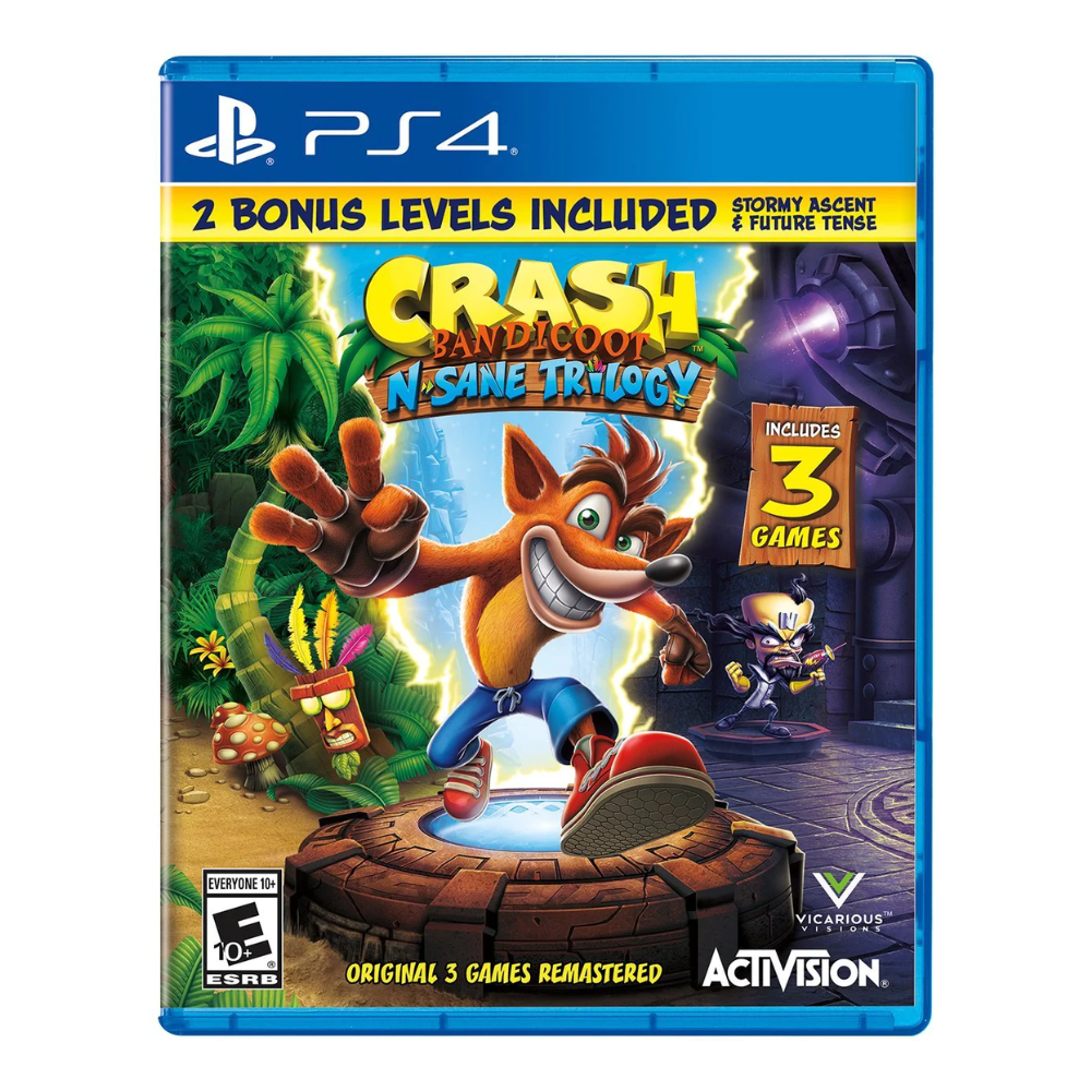 PS4 - Crash Bandicoot N-Sane Trilogy Colección - Fisico - Nuevo