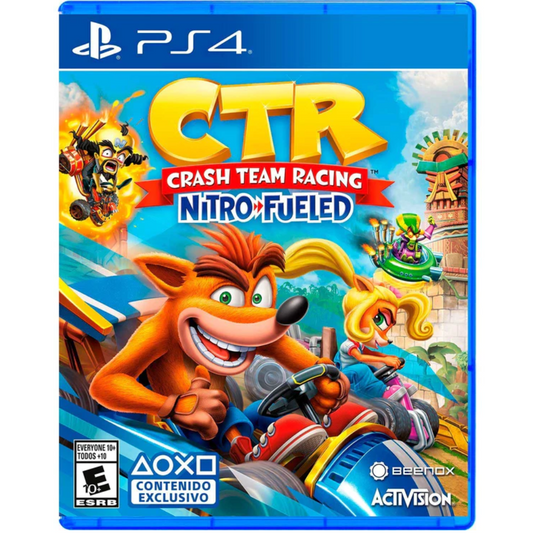 PS4 - Crash Team Racing Nitro Fueled  - Fisico - Nuevo