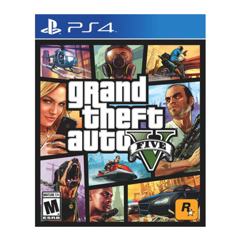 PS4 - Grand Theft Auto V - Fisico - Usado