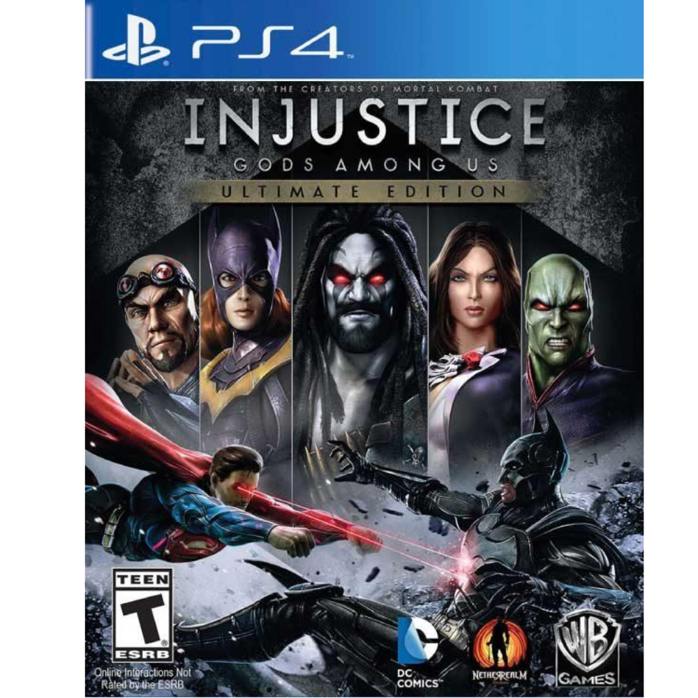 PS4 - Injustice Gods Among Us - Fisico - Usado