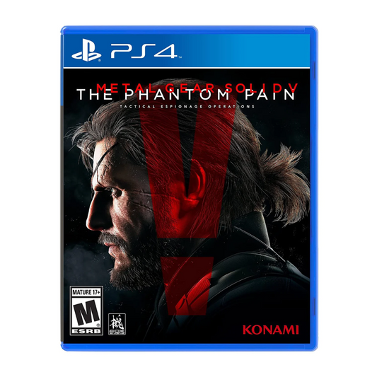 PS4 - Metal Gear Solid V The Phantom Pain - Fisico - Usado
