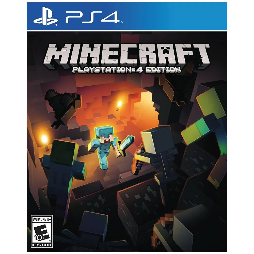 PS4 - Minecraft playstation 4 edition - Fisico - Usado