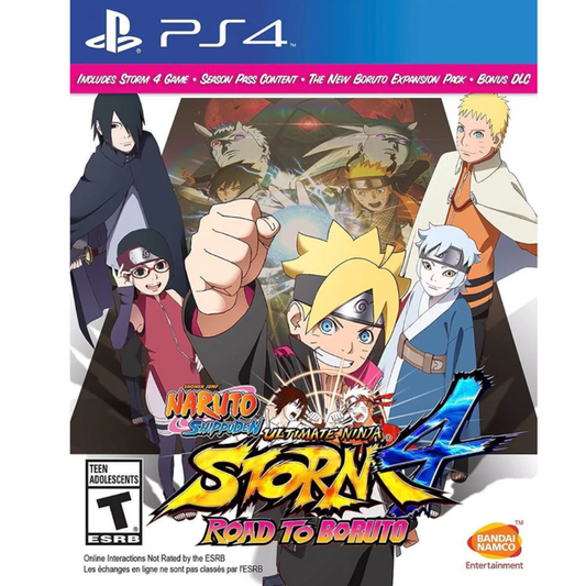 PS4 - Naruto Shippuden Ultimate Ninja Storm 4 Road To Boruto - Fisico - Nuevo