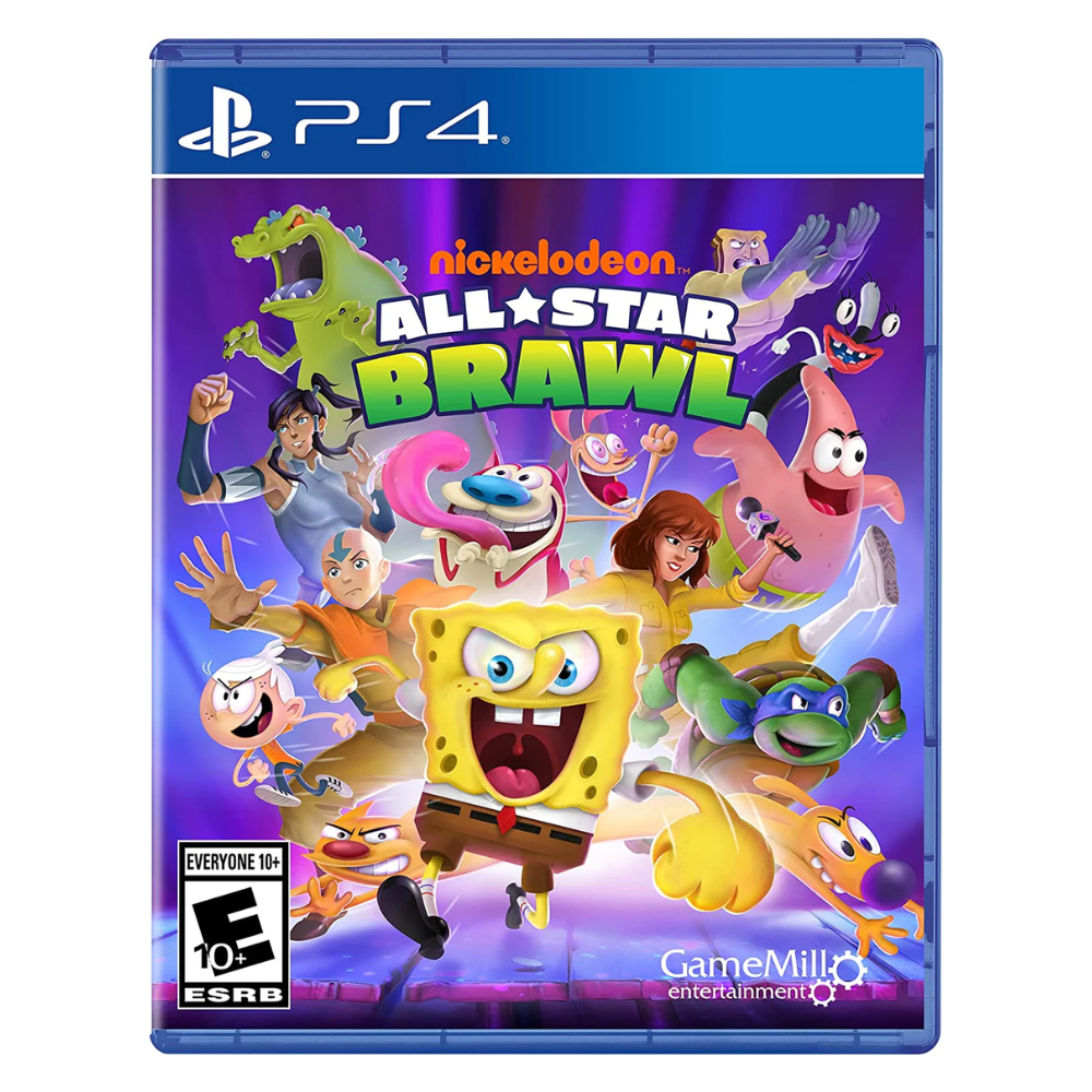 PS4 - Nickelodeon Battle Star Brawlers - Fisico - Usado
