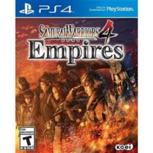 PS4 - Samurai warriors 4 empires - Fisico - Usado