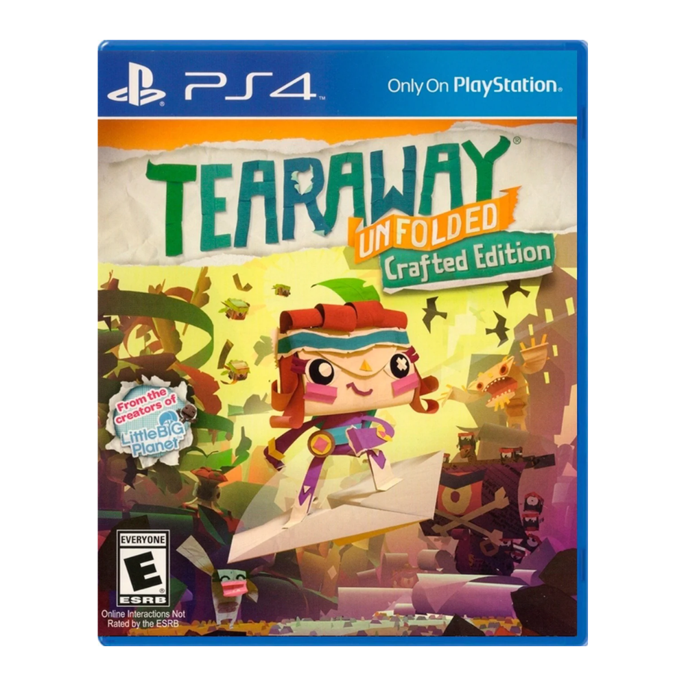 PS4 - Tearaway Unfolded - Fisico - Usado