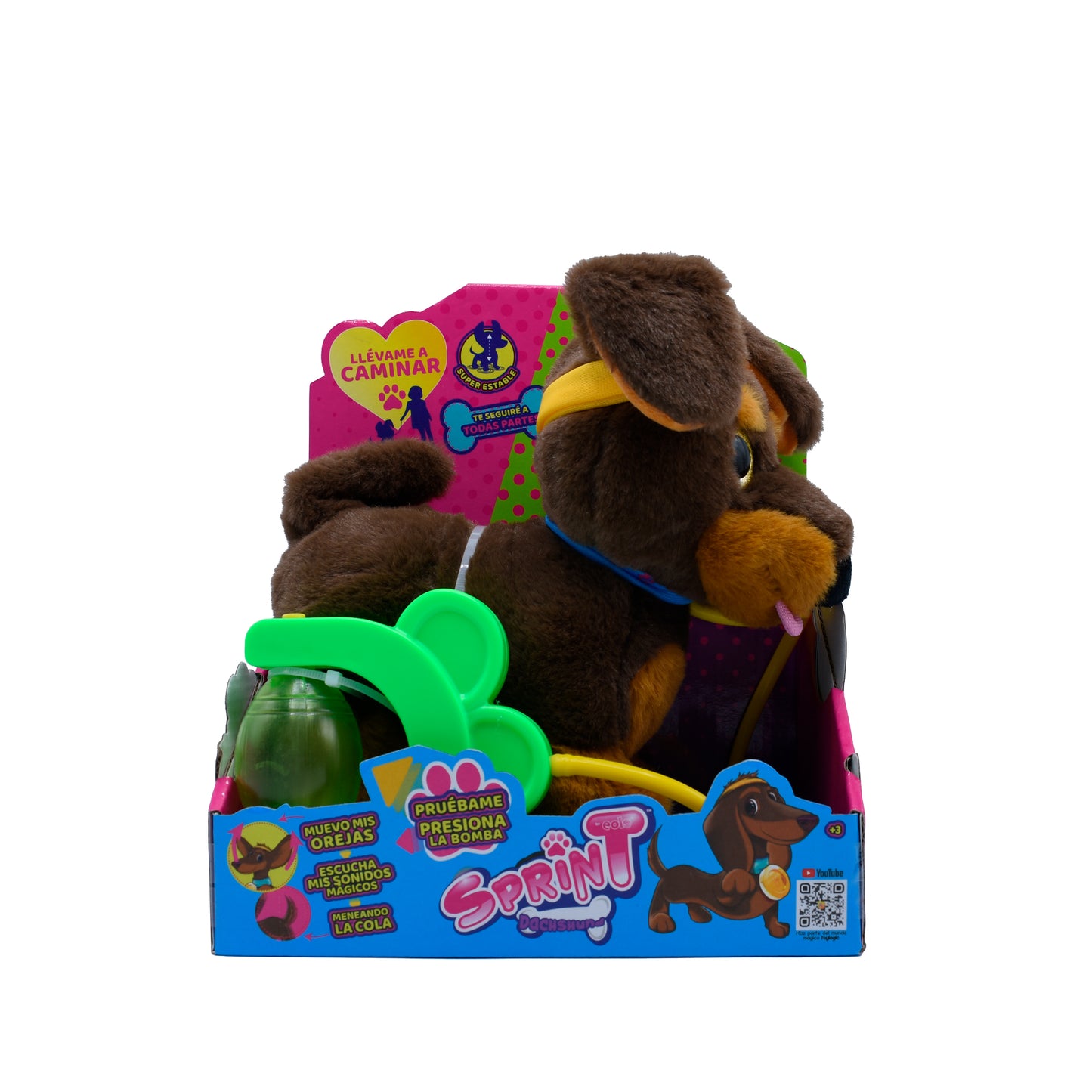 Juguete - Peluche - Perro Salchicha con sonido