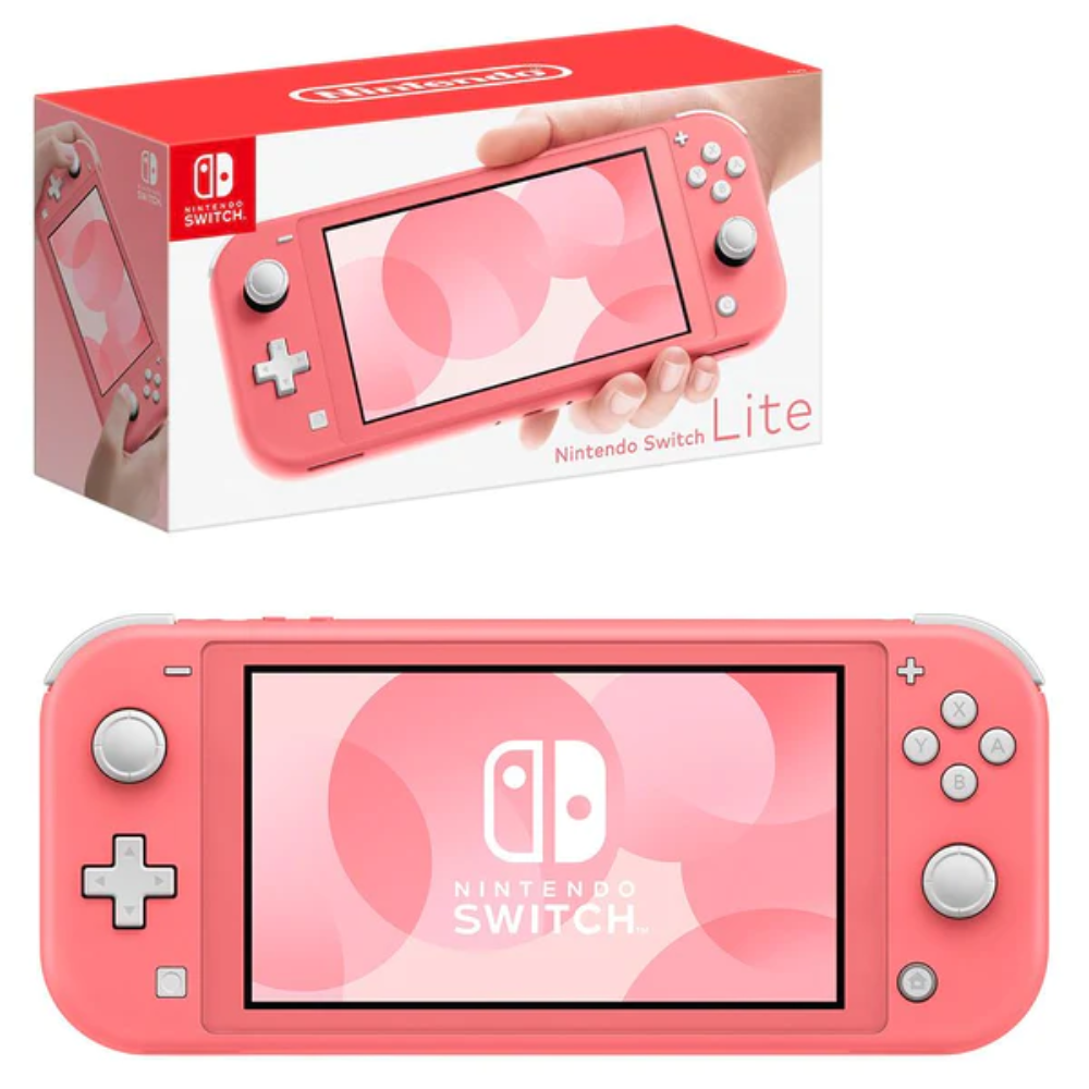 Consola Switch - Nintendo Switch Lite Coral - Fisico - Nuevo