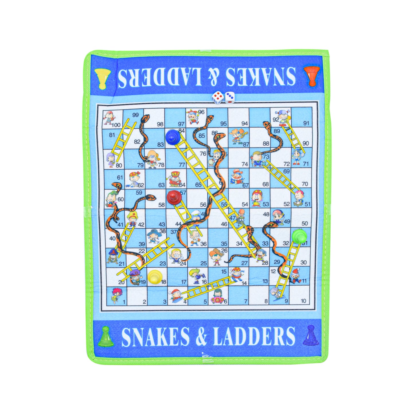 Juguete - Juego de mesa - Escaleras y serpientes