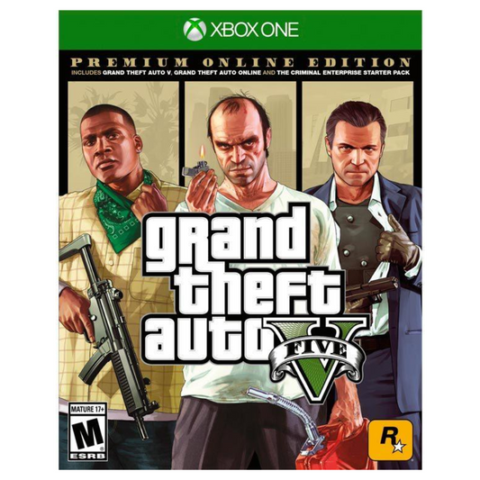 XONE - Grand Theft Auto V - Fisico - Usado