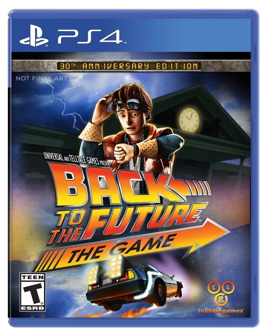 PS4 - Back To The Future The Game A Telltale Game - Fisico - Usado