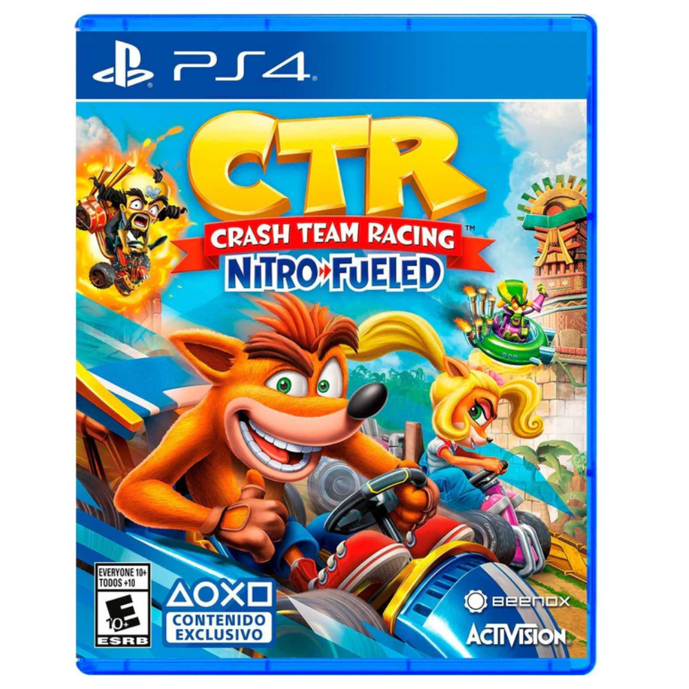 PS4 - Crash Team Racing Nitro Fueled Remasterizado - Fisico - Usado
