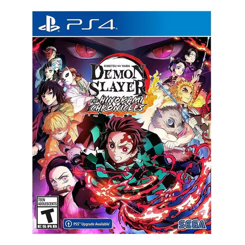 PS4 - Demon Slayer Kimetsu no Yaiba - The Hinokami Chronicles - Físico - Usado
