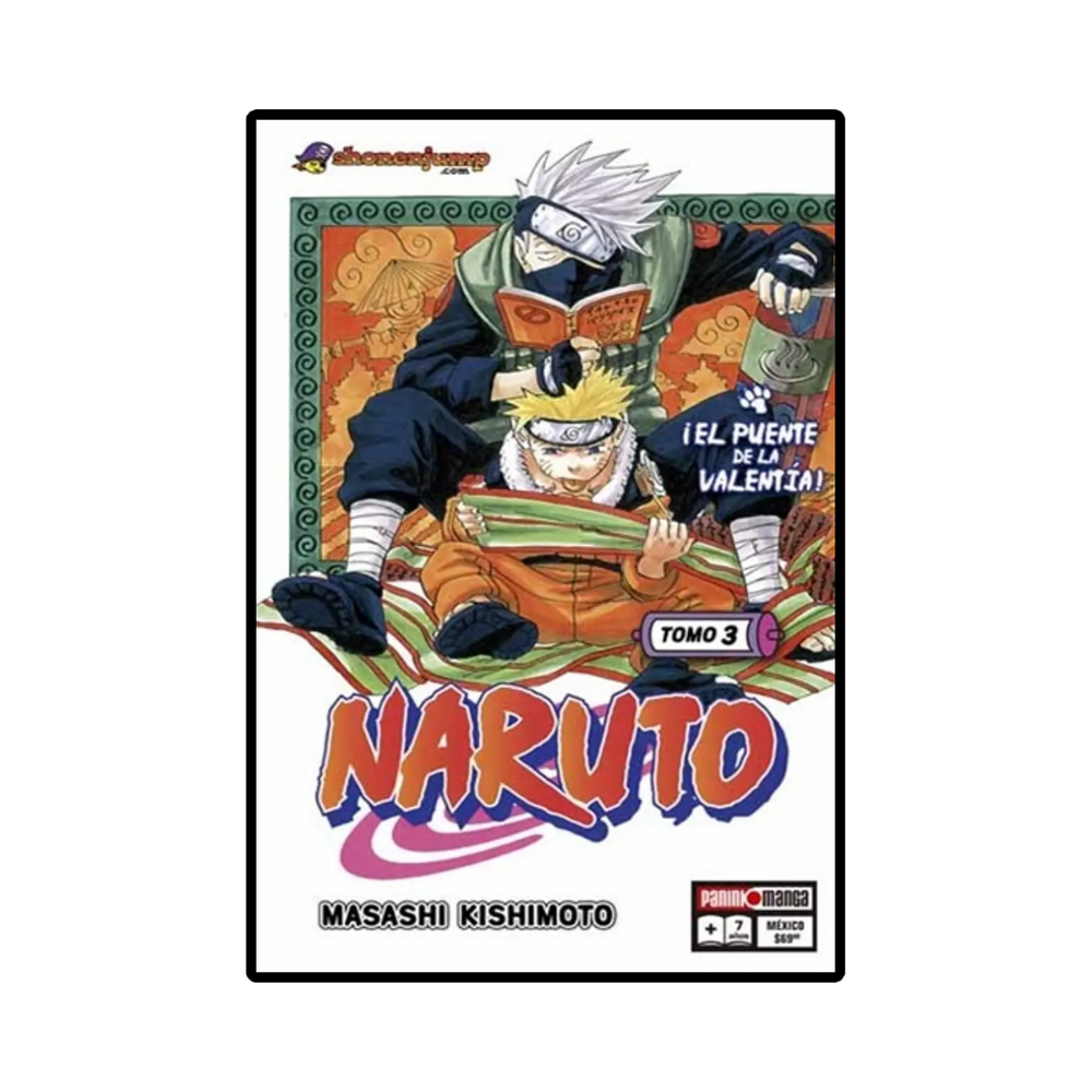 Manga - Naruto - Tomo 3 - Panini Mexico