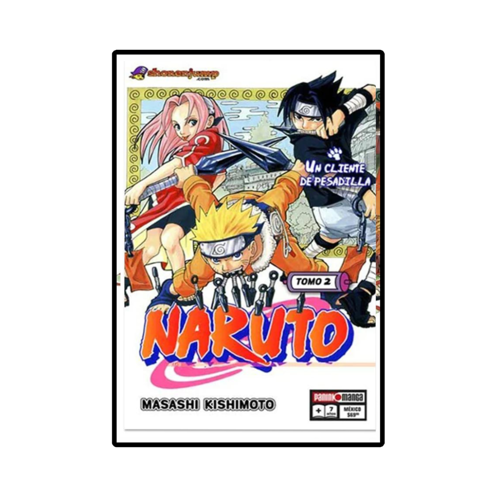 Manga - Naruto - Tomo 2 - Panini Mexico